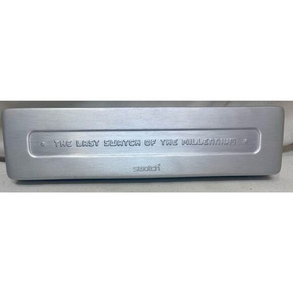 1999 Swatch GK302 “Last Swatch of the Millennium” – Vintage Watch in Alloy Case